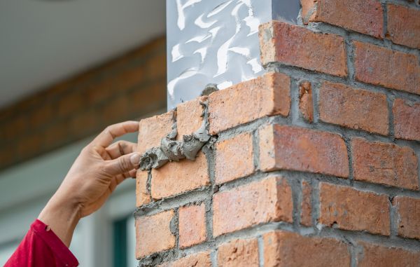 Brick Pillar Repair in Woodinville