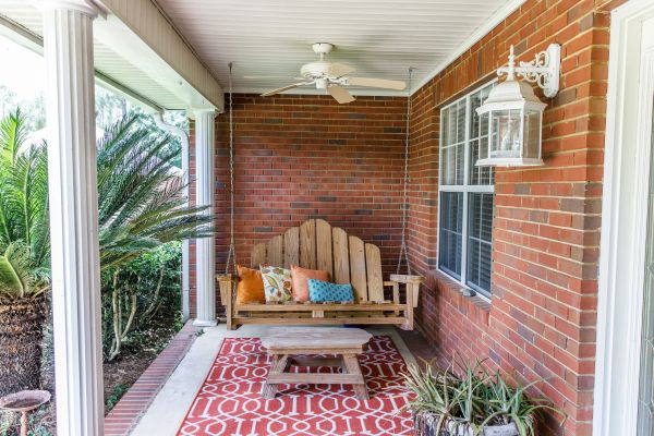 Porch Brick Repair in Woodinville