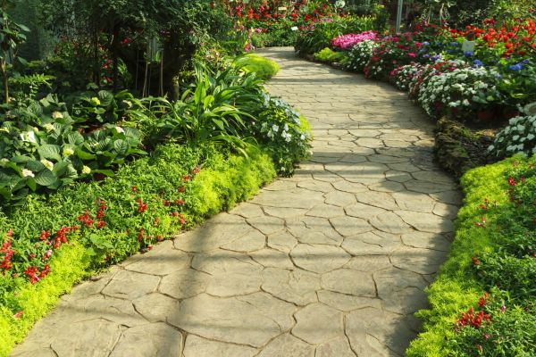 Stone Pathway Repair in Woodinville