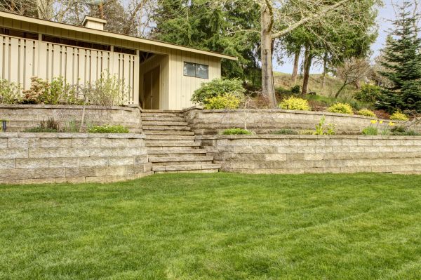 Retaining Wall Construction in Woodinville