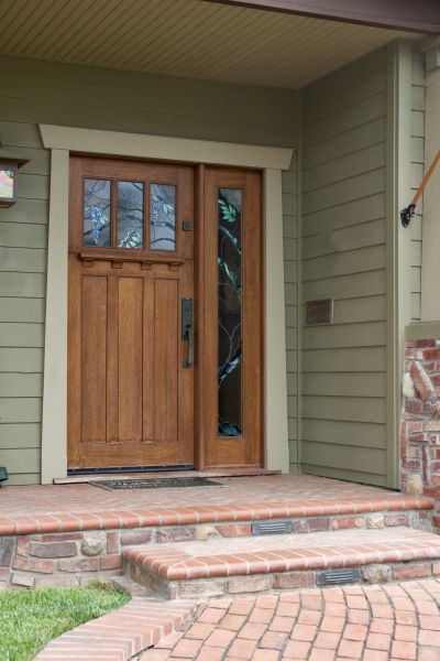 Front Porch Brick Repair in Woodinville