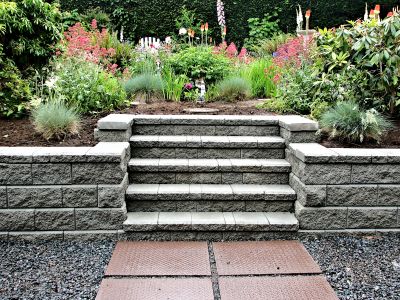 Outdoor Masonry Wall